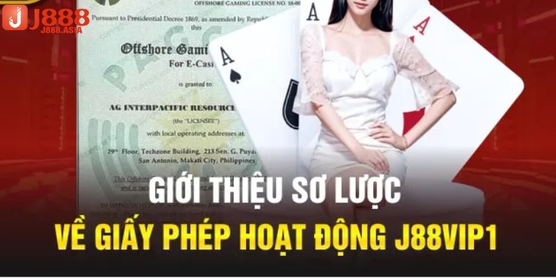 Tìm hiểu đôi nét về giấy phép hoạt động j88